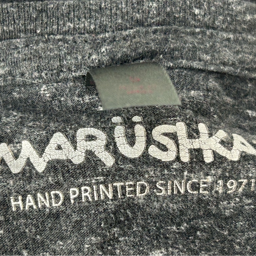 Marushka Gray Heathered Cat Antics‎ T-shirt Small - Picture 5 of 10